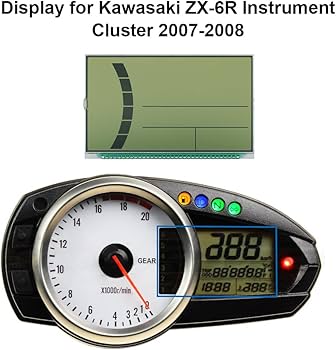 Amazon.com: Display Replacement for Kawasaki Z750 Z1000 ZX-6R